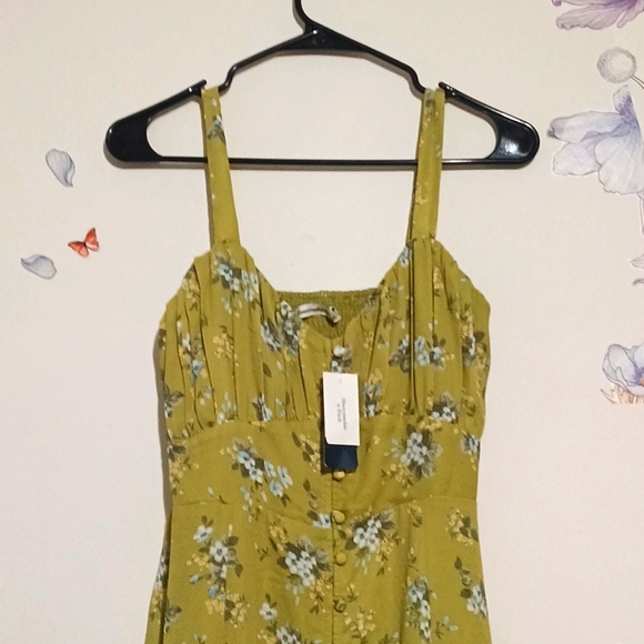 ABERCROMBIE AND FITCH Midi Dress Size Small - Picture 2 of 13